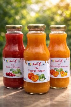 Сік гарбуз+яблуко 250мл